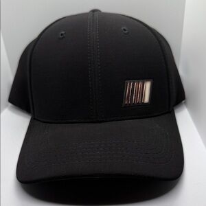 NASCAR Official Black Cap with Metallic Accent NASCAR Emblem with NASCAR back